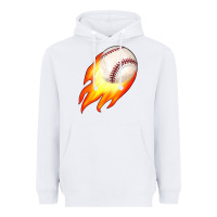 White baseball Heavyweight Hoodie - JahusDesignShop
