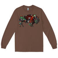 Chestnut christmas bison Long Sleeve Tee - RanaPortraitStore