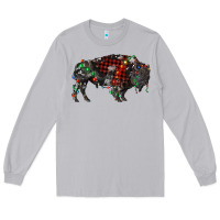 Moon Dust christmas bison Long Sleeve Tee - RanaPortraitStore