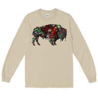 Mushroom christmas bison Long Sleeve Tee - RanaPortraitStore