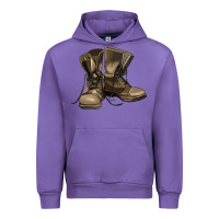 Tulip soldier veteran boots Urban Hoodie - MaliasSmallBusiness