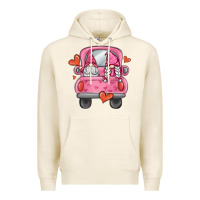 Tofu valentines day gnome truck Premium Hoodie - MaliasSmallBusiness