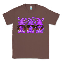 Chestnut Domestic Violence Warrior Afro Gnomes Classic Tee - texasbilliewilder