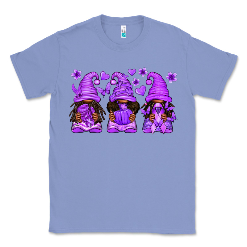 Domestic Violence Warrior Afro Gnomes Classic Tee by texasbilliewilder | Teevron
