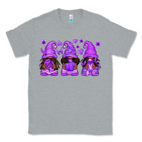 Heather Grey Domestic Violence Warrior Afro Gnomes Classic Tee - texasbilliewilder