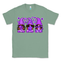Sage Domestic Violence Warrior Afro Gnomes Classic Tee - texasbilliewilder