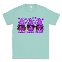 Seafoam Domestic Violence Warrior Afro Gnomes Classic Tee - texasbilliewilder