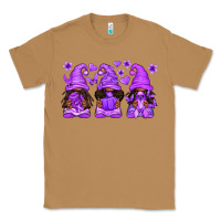 Toasted Coconut Domestic Violence Warrior Afro Gnomes Classic Tee - texasbilliewilder