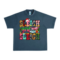 Midnight Navy sleigh girl sleigh Urban Heavy Tee - Zillion Design Studio