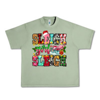 Oil Green sleigh girl sleigh Urban Heavy Tee - Zillion Design Studio