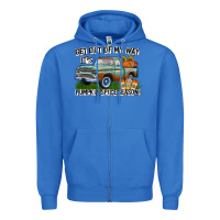 True Royal Get Out Of My Way It's Pumpkin Spice Season Zipper Hoodie - CowhideDigitalArt
