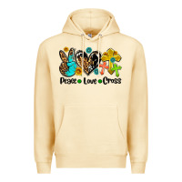 Pina Colada peace love cross Premium Hoodie - AdoDesignShop