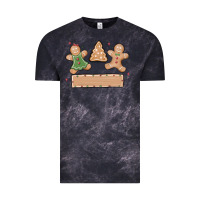 Cloud Black gingerbread christmas Vintage Tee - MaliasSmallBusiness