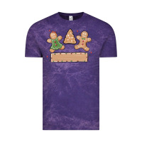 Cloud Purple gingerbread christmas Vintage Tee - MaliasSmallBusiness