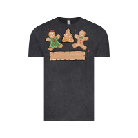 Vintage Black gingerbread christmas Vintage Tee - MaliasSmallBusiness