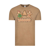 Vintage Coffee gingerbread christmas Vintage Tee - MaliasSmallBusiness