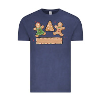 Vintage Denim gingerbread christmas Vintage Tee - MaliasSmallBusiness