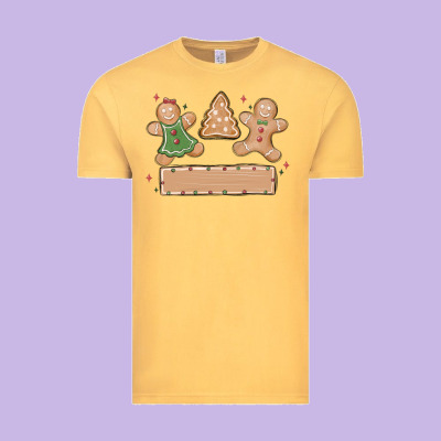 Vintage Tee gingerbread christmas