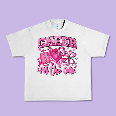 Cheer For The Cure American Football Urban Heavy Tee Designed By Ranaportraitstore