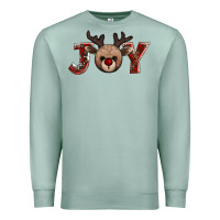 Seafoam joy reindeer Premium Sweatshirt - AdoDesignShop