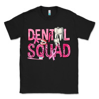 Black Dental Squad with Teeth Classic Tee - texasbilliewilder