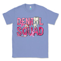 Colony Blue Dental Squad with Teeth Classic Tee - texasbilliewilder