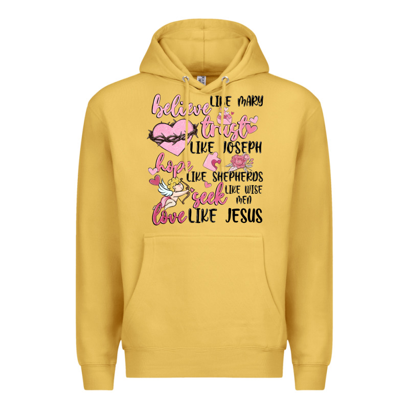 Christian Valentines Premium Hoodie by MaliasSmallBusiness | Teevron