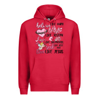 Cardinal christian valentines Premium Hoodie - MaliasSmallBusiness