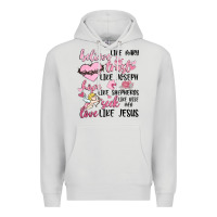 Dove Grey christian valentines Premium Hoodie - MaliasSmallBusiness