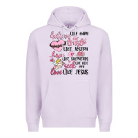 Lilac christian valentines Premium Hoodie - MaliasSmallBusiness