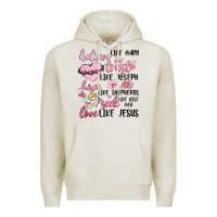 Oatmeal Heather christian valentines Premium Hoodie - MaliasSmallBusiness