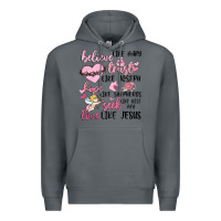 Rock christian valentines Premium Hoodie - MaliasSmallBusiness