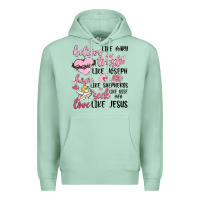 Seafoam christian valentines Premium Hoodie - MaliasSmallBusiness