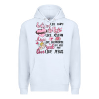 White christian valentines Premium Hoodie - MaliasSmallBusiness