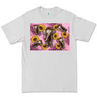 Dove Grey Baby elephant sunflowers kid's bottle Premium Tee - Artiststas