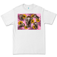 White Baby elephant sunflowers kid's bottle Premium Tee - Artiststas