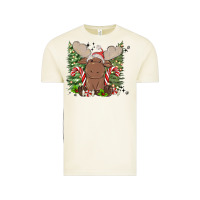 Vintage Arctic christmas reindeer Vintage Tee - MaliasSmallBusiness