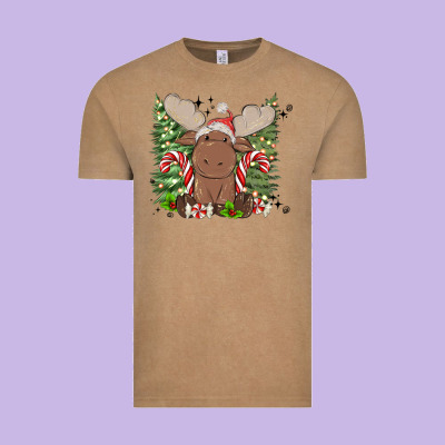 Vintage Tee christmas reindeer