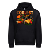 Black coolest turkey in town Urban Hoodie - MaliasSmallBusiness