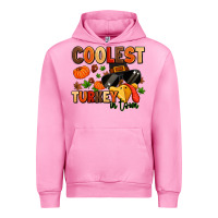 Coolest Turkey In Town Urban Hoodie | Teevron