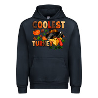 Navy coolest turkey in town Urban Hoodie - MaliasSmallBusiness