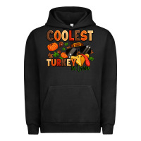 Pigment Black coolest turkey in town Urban Hoodie - MaliasSmallBusiness