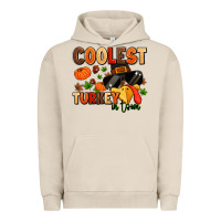 Pigment French Oak coolest turkey in town Urban Hoodie - MaliasSmallBusiness