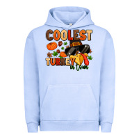 Pigment Grape Ice coolest turkey in town Urban Hoodie - MaliasSmallBusiness