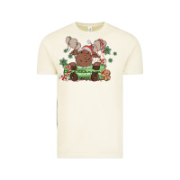 Vintage Arctic christmas reindeer Vintage Tee - MaliasSmallBusiness