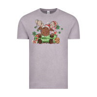 Vintage Zinc christmas reindeer Vintage Tee - MaliasSmallBusiness
