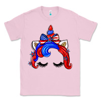 Bubblegum Pink 4th of july unicorn Classic Tee - Zillion Design Studio