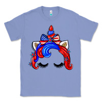 Colony Blue 4th of july unicorn Classic Tee - Zillion Design Studio
