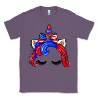Lavender 4th of july unicorn Classic Tee - Zillion Design Studio