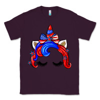 Plum 4th of july unicorn Classic Tee - Zillion Design Studio